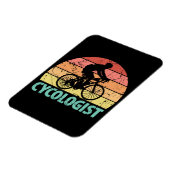 Magnet Flexible Cycologiste Funny Cycling (Côté Gauche)