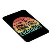Magnet Flexible Cycologiste Funny Cycling (Côté Droit)