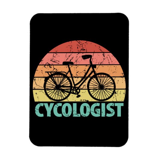 Magnet Flexible Cycologiste Funny Cycling (Vertical)