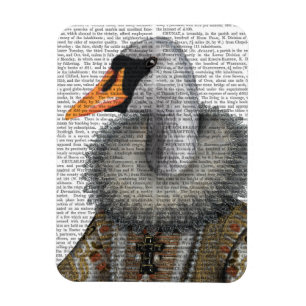 Magnet Flexible Cygne élisabéthain