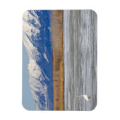 Magnet Flexible Cygne et neige (Vertical)