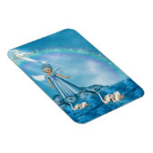Magnet Flexible Cygnes Blanches Et Angel (Côté Droit)