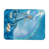 Magnet Flexible Cygnes Blanches Et Angel (Horizontal)