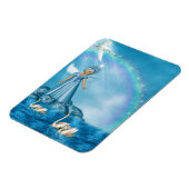 Magnet Flexible Cygnes Blanches Et Angel (Côté Gauche)