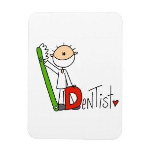 Magnet Flexible D est pour Dentiste