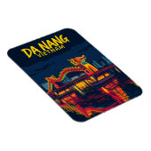 Magnet Flexible Da Nang Vietnam Dragon Bridge Voyage (Côté Droit)