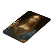 Magnet Flexible Da Vinci, Sauveur du Monde, Salvator Mundi (Côté Gauche)