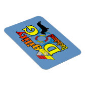 Magnet Flexible Dachshund_Agilité (Côté Droit)