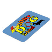 Magnet Flexible Dachshund_Agilité (Côté Gauche)
