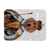 Magnet Flexible Dachshund Queen 2 (Horizontal)