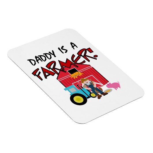 Magnet Flexible daddyisafarmerTEE (Côté Droit)