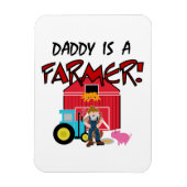 Magnet Flexible daddyisafarmerTEE (Vertical)