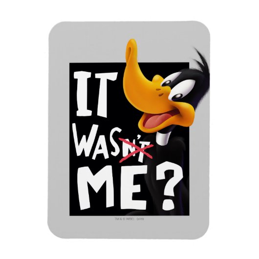 Magnet Flexible DAFFY DUCK™- It Wasn't Me / Was Me (Vertical)