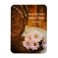 Daisies Cowboy Boots Western Wedding Enregistrer l