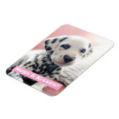 Magnet Flexible Dalmatian Heart Nose (Côté Gauche)