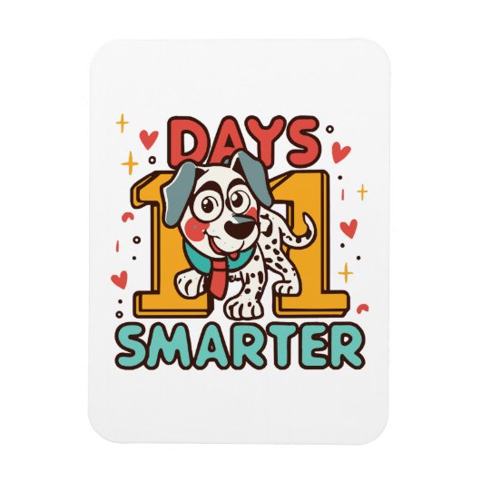Magnet Flexible Dalmatien 101 Jours Plus Intelligent (Vertical)