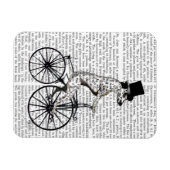 Magnet Flexible Dalmatien sur vélo 2 (Horizontal)