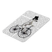 Magnet Flexible Dalmatien sur vélo 2 (Côté Gauche)