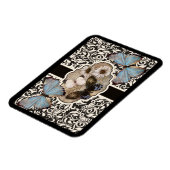 Magnet Flexible Damas et bleu (Côté Gauche)