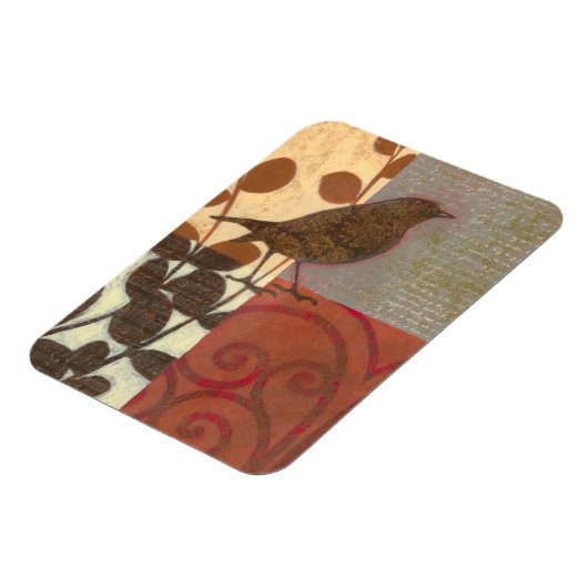 Magnet Flexible Damask Sparrow (Côté Gauche)