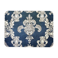 damassé bleu