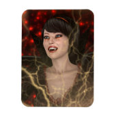Magnet Flexible Dame Vampire (Vertical)