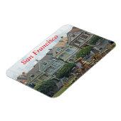 Magnet Flexible Dames peintes, San Francisco, Californie (Côté Gauche)