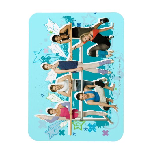 Magnet Flexible Dance Academy Cast Graphic (Vertical)