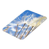 Magnet Flexible Dancing Dandelion Poof, Happy, Joyful, Nature (Côté Gauche)