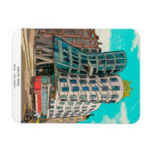 Magnet Flexible Dancing House Prague République tchèque Whimsical (Horizontal)