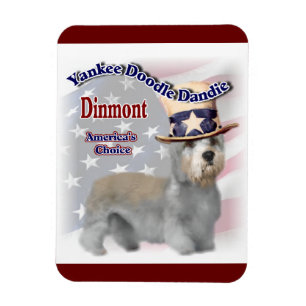 Magnet Flexible Dandie Dinmont Terrier Humour politique