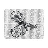 Magnet Flexible Dandy Deer à vélo Vintage (Horizontal)