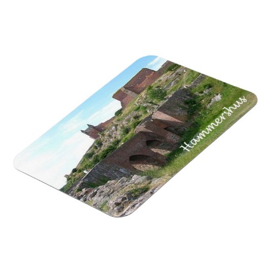 Magnet Flexible Danemark - Hammershus - (Côté Gauche)