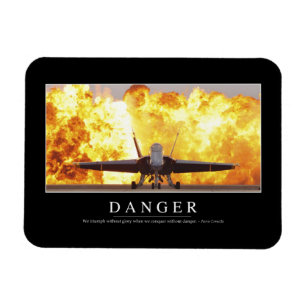 Magnet Flexible Danger : Citation inspirée
