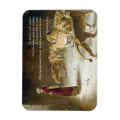 Magnet Flexible Daniel dans l'écriture biblique du lion Den Bible (Vertical)