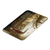 Magnet Flexible Daniel dans l'écriture biblique du lion Den Bible (Côté Gauche)