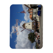 Magnet Flexible Danois Windmill Solvang California Souvenir (Vertical)