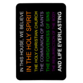 Magnet Flexible Dans cette maison, nous croyons (Vertical)