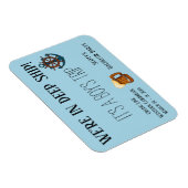 Magnet Flexible Dans Deep Ship C'est un voyage pour garçon Bachelo (Côté Droit)