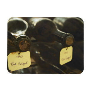 Magnet Flexible Dans la cave à vin souterraine : des bouteilles co
