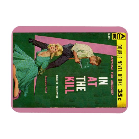 Magnet Flexible Dans la couverture du roman à la pulpe de Kill (Horizontal)