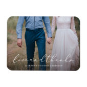 Magnet Flexible Dans l'aimant Merci (Horizontal)