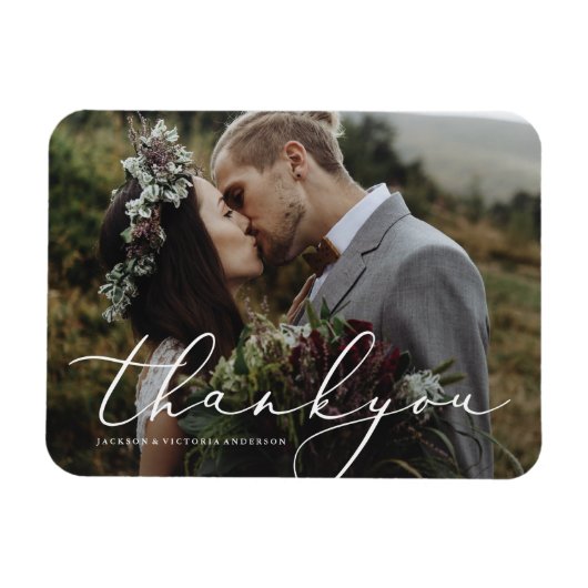 Magnet Flexible Dans l'aimant Merci (Horizontal)