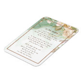 Magnet Flexible ~Dans le jardin Conforting Hymn Garden Antique Ros (Côté Gauche)