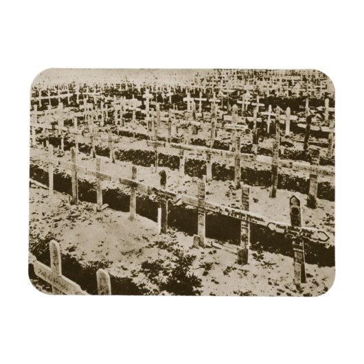 Magnet Flexible Dans le West nothing New : A German cemetery à Fra (Horizontal)