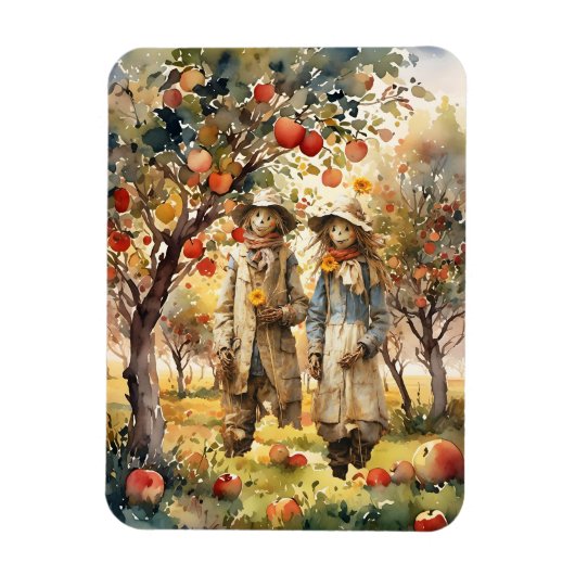 Magnet Flexible Dans L'Orchard D'Apple (Vertical)