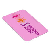 Magnet Flexible Danse Academy Colour Dancers Logo (Côté Droit)