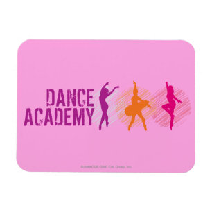 Magnet Flexible Danse Academy Colour Dancers Logo
