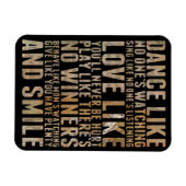 Magnet Flexible Danse comme personne ne regarde (Horizontal)