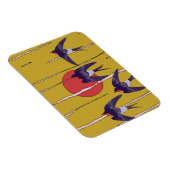 Magnet Flexible Danse des hirondelles (Côté Droit)